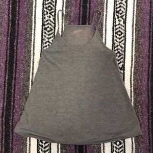 Grey Flowy Tank